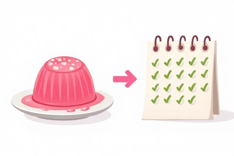 Calendário Gelatina